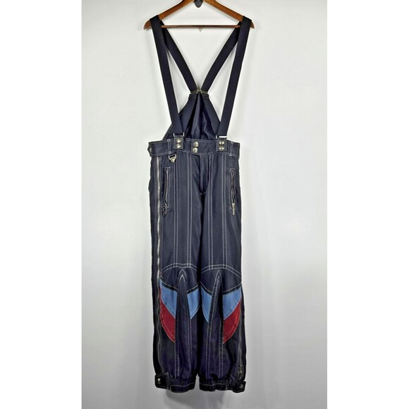 Spyder Men's Size Small Thinsulate Insulation Snow Pants Ski Overalls Blue - Picture 1 of 14